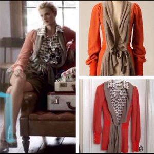 Rare Ruffled Firelight Cardigan